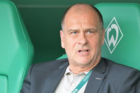 Werder-Boss Filbry: Werder-Boss Filbry: