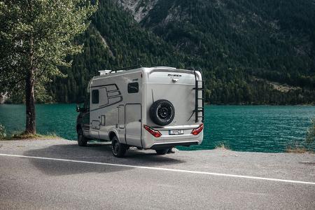 Teilintegrierter Hymer ML-T 580 Leiter