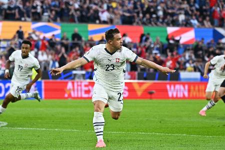 Zauberfuß Shaqiri hofft auf weiteres Traumtor gegen DFB-Team Zauberfuß Shaqiri hofft auf weiteres Traumtor gegen DFB-Team