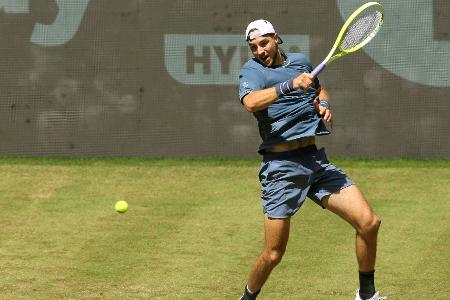 Struff im Viertelfinale von Halle - nun wartet Sinner