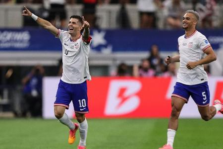 Pulisic Wegbereiter für US-Triumph - Uruguay zieht nach Pulisic Wegbereiter für US-Triumph - Uruguay zieht nach