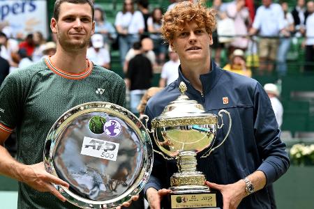 Nach Triumph in Halle: Sinner baut Führung im Ranking aus Nach Triumph in Halle: Sinner baut Führung im Ranking aus