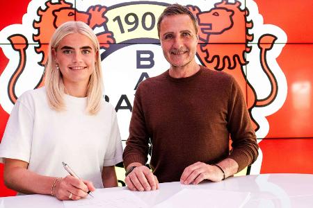 Leverkusen holt dänische Stürmerin Kramer Leverkusen holt dänische Stürmerin Kramer