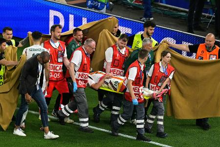 Verletzung von Ungarns Varga: UEFA weist Kritik zurück Verletzung von Ungarns Varga: UEFA weist Kritik zurück