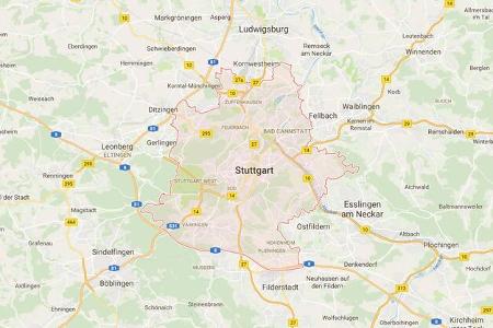 Karte Stuttgart