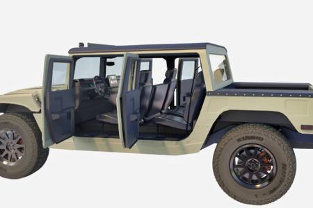 06/2024 NAEV Cyber Hummer Elektroauto mit Tesla-Antrieb