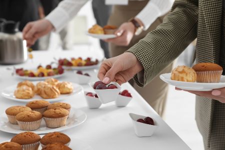 snacks und getränke
