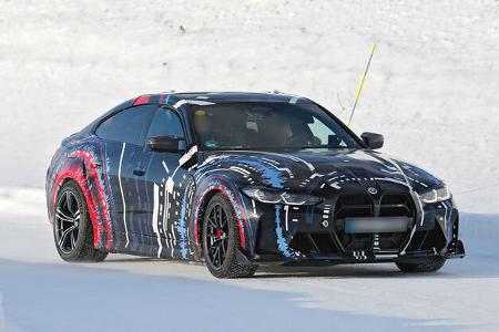 Erlkönig BMW i4 M Quad Motor