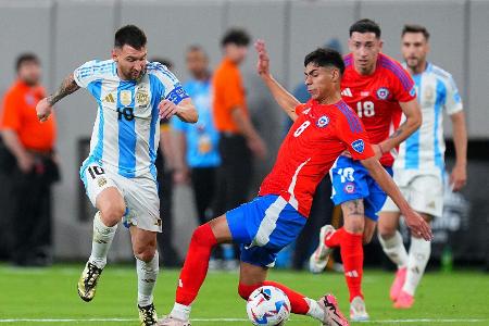 Argentinien besiegt Chile und vertreibt die bösen Geister Argentinien besiegt Chile und vertreibt die bösen Geister