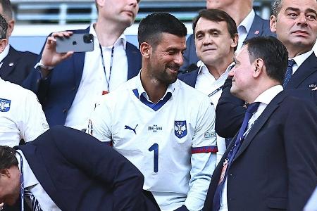 Novak Djokovic sieht serbisches EM-Aus in München Novak Djokovic sieht serbisches EM-Aus in München