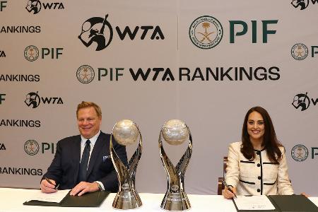 WTA-Finale: Imagepolitur für Saudis durch WTA-Finale: Imagepolitur für Saudis durch