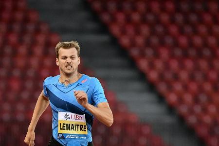Leichtathletik: Französischer Sprinter Lemaitre hört auf Leichtathletik: Französischer Sprinter Lemaitre hört auf