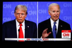 So reagieren die Stars auf das TV-Duell Biden vs. Trump
