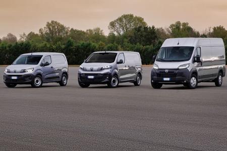 Neue Stellantis Vans und Transporter 2024 Opel Peugeot Citro‘n Fiat
