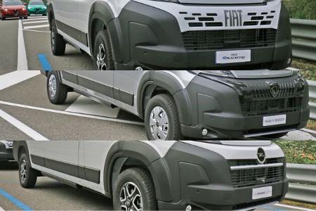 Neue Stellantis Vans und Transporter 2024 Opel Peugeot Citro‘n Fiat