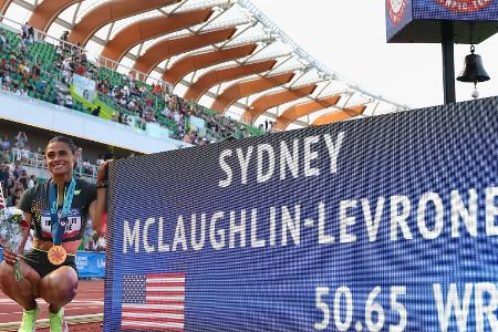 400 m Hürden: McLaughlin-Levrone verbessert Weltrekord