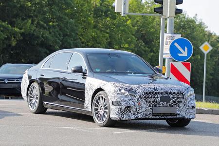 Erlkönig Mercedes S-Klasse Facelift