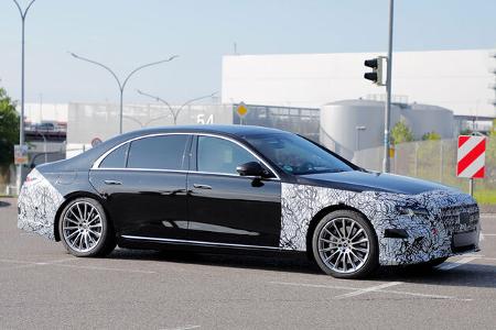 Erlkönig Mercedes S-Klasse Facelift