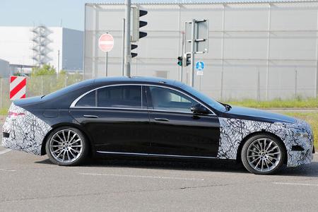Erlkönig Mercedes S-Klasse Facelift