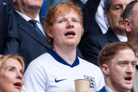 Ed Sheeran, William und Idris Elba feiern England beim Achtelfinale Ed Sheeran, William und Idris Elba feiern England beim Achtelfinale
