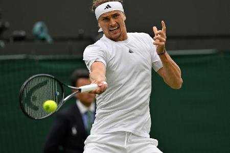 Zverev souverän in Runde zwei Zverev souverän in Runde zwei