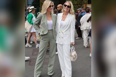 Prinzessin Dianas Nichten machen Wimbledon zur Fashion Week Prinzessin Dianas Nichten machen Wimbledon zur Fashion Week
