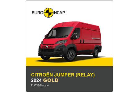 EuroNCAP Van Sicherheitsbewertung 2024