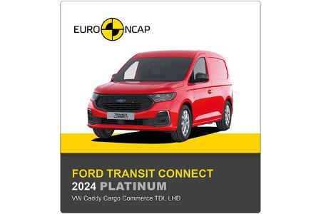 EuroNCAP Van Sicherheitsbewertung 2024