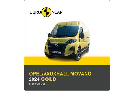 EuroNCAP Van Sicherheitsbewertung 2024