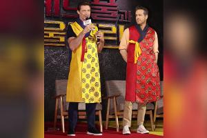 Hugh Jackman und Ryan Reynolds begeistern in koreanischer Tracht