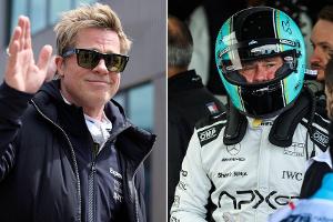 Vor Formel-1-Rennen: Brad Pitt dreht in Silverstone für Rennfahrerfilm