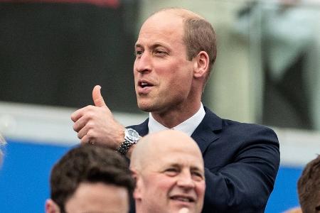 Offiziell: Prinz William kommt nach Düsseldorf zum EM-Viertelfinale Offiziell: Prinz William kommt nach Düsseldorf zum EM-Viertelfinale