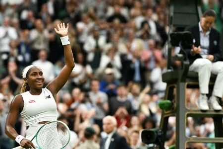 Raducanu weckt Hoffnungen bei den Briten - auch Gauff weiter Raducanu weckt Hoffnungen bei den Briten - auch Gauff weiter