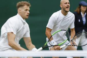Frantzen/Jebens sorgen in Wimbledon für Aufsehen
