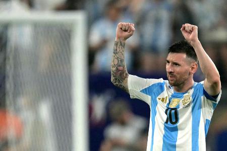 Messi trifft - Argentinien im Finale der Copa America Messi trifft - Argentinien im Finale der Copa America