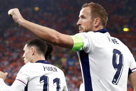 Kane erfolgreichster EM-Torschütze in der K.o.-Runde Kane erfolgreichster EM-Torschütze in der K.o.-Runde