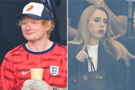 EM-Finaleinzug: Adele und Ed Sheeran fiebern bei England-Sieg mit EM-Finaleinzug: Adele und Ed Sheeran fiebern bei England-Sieg mit