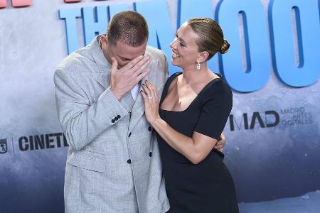Scarlett Johansson sorgt bei Channing Tatum für einen Lachanfall Scarlett Johansson sorgt bei Channing Tatum für einen Lachanfall