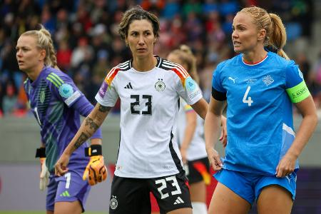 13 Tage vor Olympia: DFB-Frauen verlieren deutlich in Island 13 Tage vor Olympia: DFB-Frauen verlieren deutlich in Island
