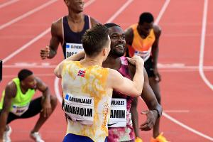 400 m Hürden: Benjamin schlägt Warholm knapp