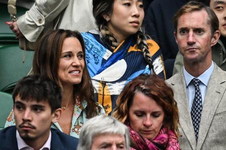 Wimbledon: Pippa Middleton tritt erstmals seit Kates Krebsdiagnose auf Wimbledon: Pippa Middleton tritt erstmals seit Kates Krebsdiagnose auf