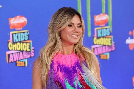 Nickelodeon Kids' Choice Awards: Heidi Klum räumt mit ihrer TV-Show ab Nickelodeon Kids' Choice Awards: Heidi Klum räumt mit ihrer TV-Show ab
