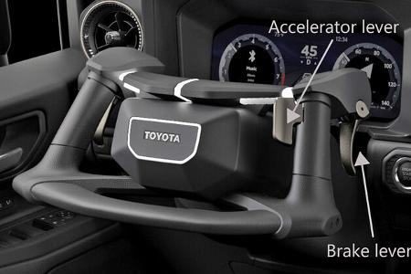 Toyota NEO Steer Concept Lenkrad
