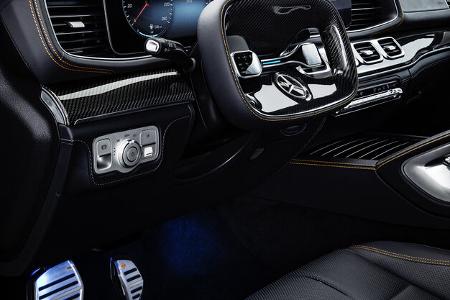 Mercedes Experimental-Sicherheitsfahrzeug, Interieur