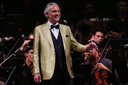 Andrea Bocelli feiert mit Weltstars sein Bühnenjubiläum in der Toskana Andrea Bocelli feiert mit Weltstars sein Bühnenjubiläum in der Toskana