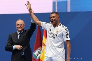 "Werde mein Leben geben": Mbappe bei Real vorgestellt