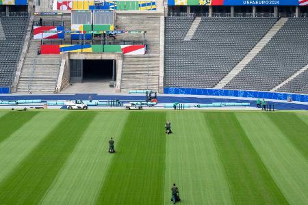 EM: Berliner Olympiastadion für Rasen ausgezeichnet EM: Berliner Olympiastadion für Rasen ausgezeichnet