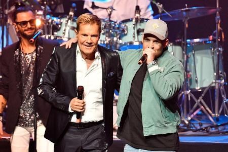 Dieter Bohlen und Pietro Lombardi werden auf Mallorca zu Pizzabäckern Dieter Bohlen und Pietro Lombardi werden auf Mallorca zu Pizzabäckern