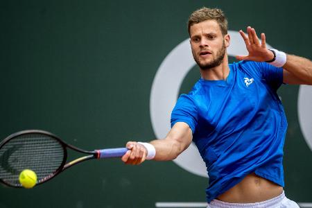 Tennis: Hanfmann im Achtelfinale von Kitzbühel Tennis: Hanfmann im Achtelfinale von Kitzbühel
