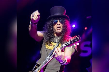 Er unterbricht seine Tour: Slash trauert um seine Stieftochter Er unterbricht seine Tour: Slash trauert um seine Stieftochter